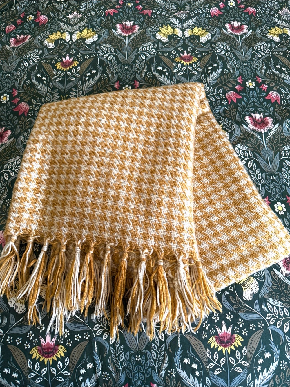Fringed Throw Blanket